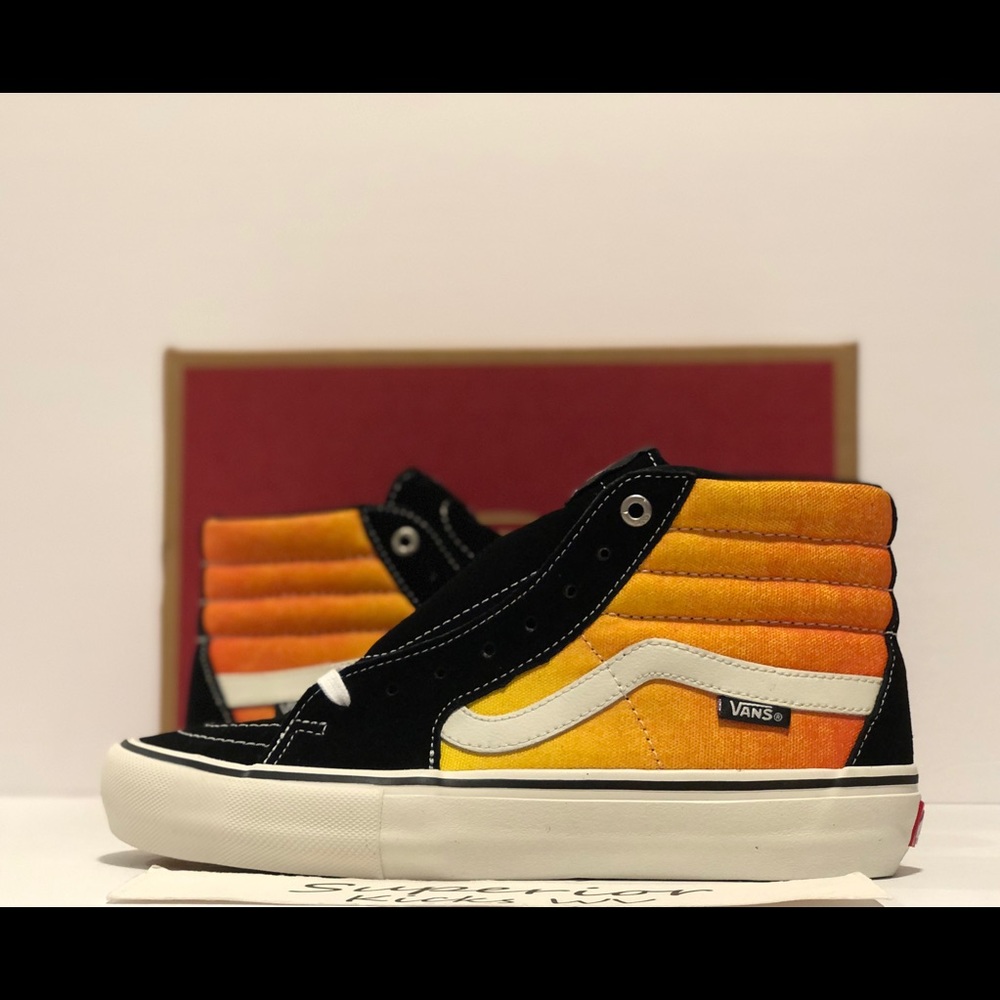 Vans Sk8-Hi Pro (Fade) “Black/Orange”